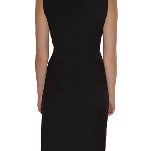 NWT London Times Little Black Sheath Dress Size 8 New - Picture 6 of 7
